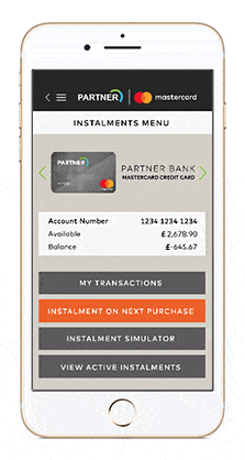 Screenshot of mastercard's innovation in finance by offering BNPL solutions 