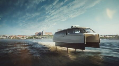 electric flying ferry in Stockholm - an example of transport innovation